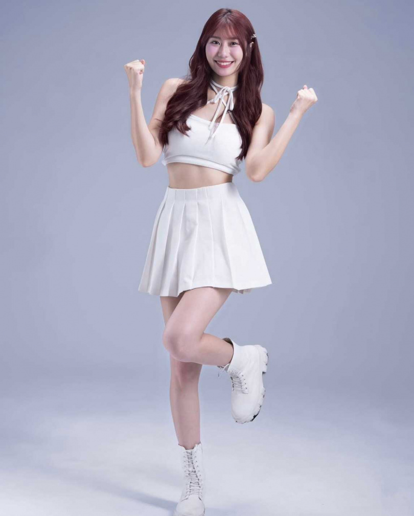 羽娜有參與職業籃球啦啦隊兩年經歷。（圖／影響力動能提供）