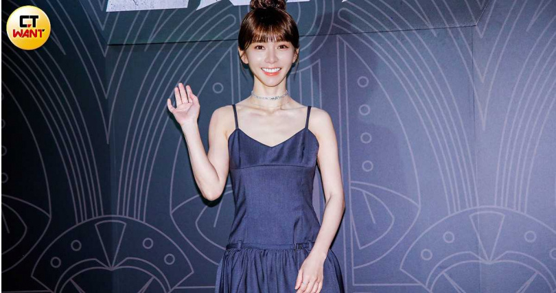 溫妮入圍迷你劇集最具潛力新人。（圖／趙文彬攝）