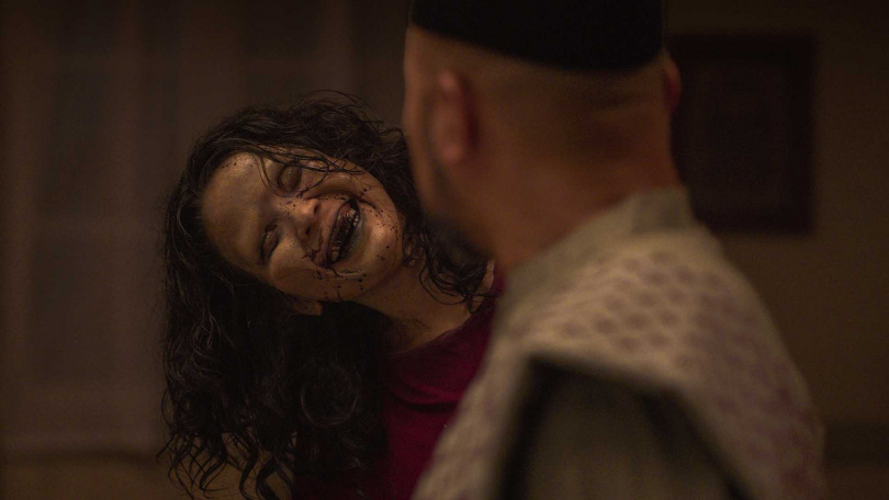 為詮釋中邪瘋魔狀態,丁達坎亞德維刻意爆瘦10公斤。(圖/威視)