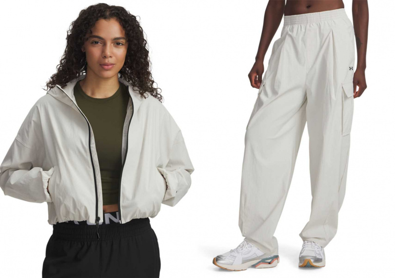 Unstoppable WvnRstop短版外套/3,680元,RstopCargo長褲/3,580元(圖/品牌提供)