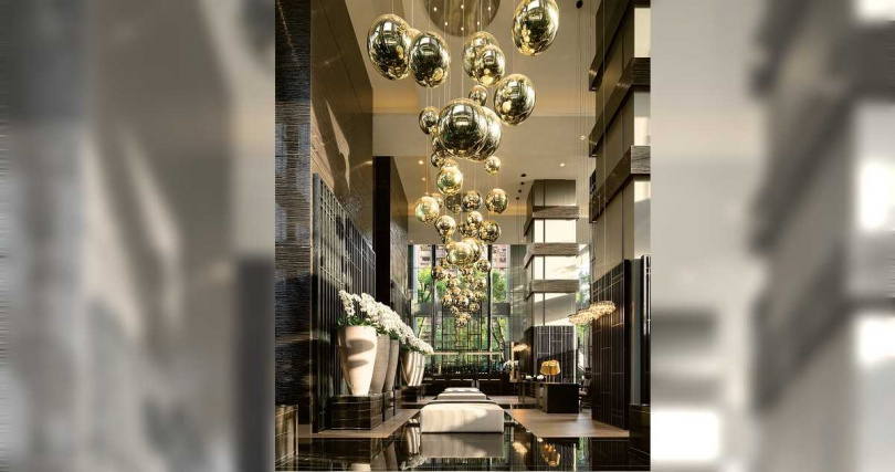 「One Park Taipei元利信義聯勤」雖然被擠下北市豪宅第二名,但去年成交戶數約有10筆,傲視全台豪宅市場。(圖/元利建設提供)