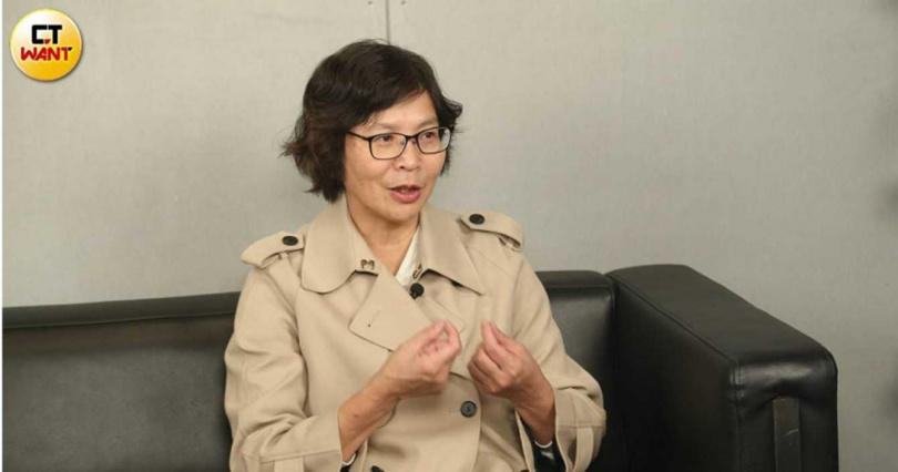 前民眾黨立委蔡壁如（圖）坦言不少醫護人員迫於家屬「情勒」，會對已要求別再無效醫療的病患施以積極醫療行為。（圖／CTWant攝影組）