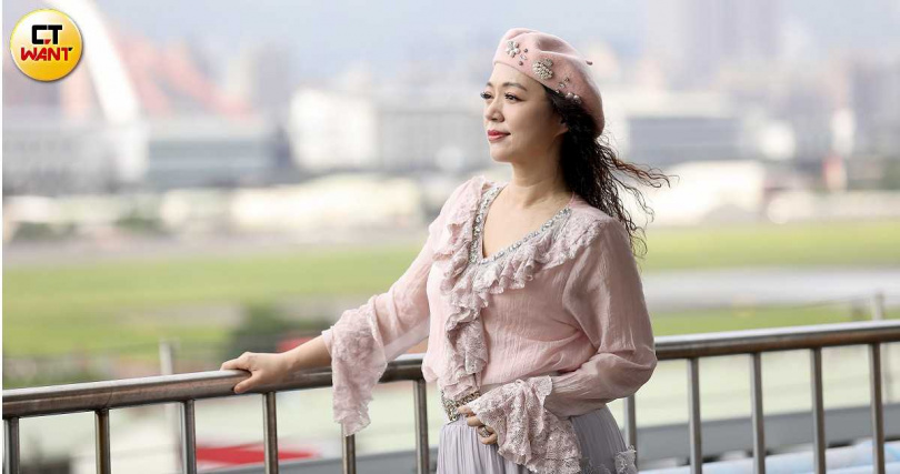 秀蘭瑪雅笑說自己已經財富自由。（圖／侯世駿攝）