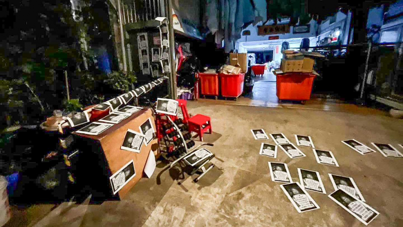 身障者在社會中往往備受欺負,亮羽曾因員工家屬欠錢而遭遇討債,還有黑道大哥想找劉月廷泡茶。(圖/翻攝亮翌洗衣臉書)