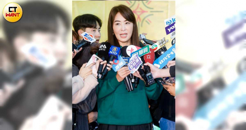 賈永婕透露大S告別式非常安靜優雅。（圖／趙文彬攝）