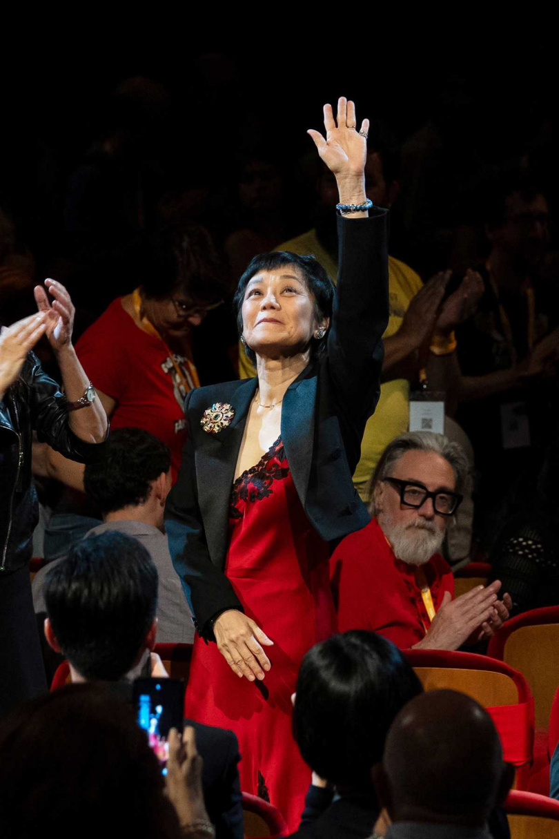 張艾嘉1988年創立「果實文教基金會」投身藝術教育。（圖／烏迪內遠東國際影展提供）