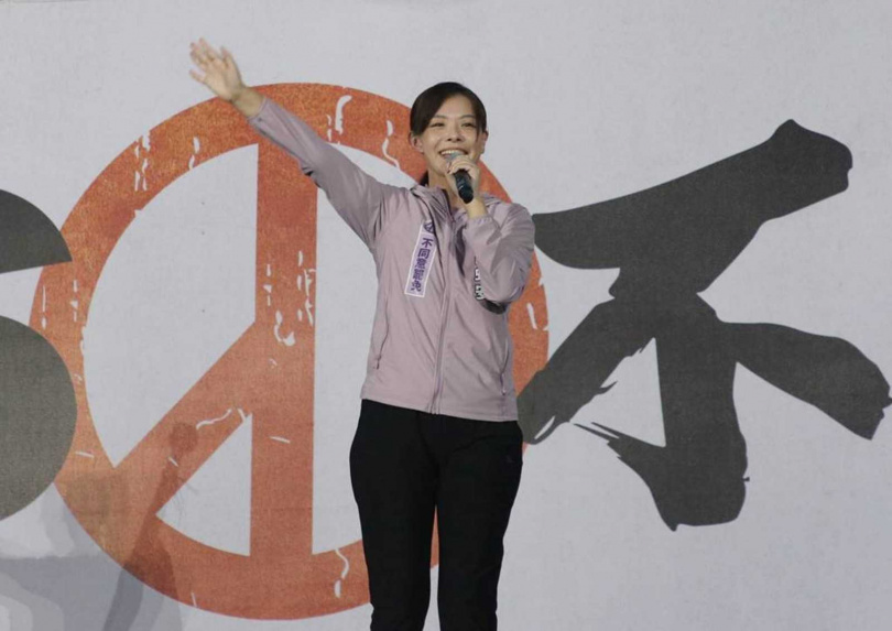 被停職的新竹市長高虹安(圖)成了國民黨25日選前之夜打頭陣講者。(圖/報系資料庫)