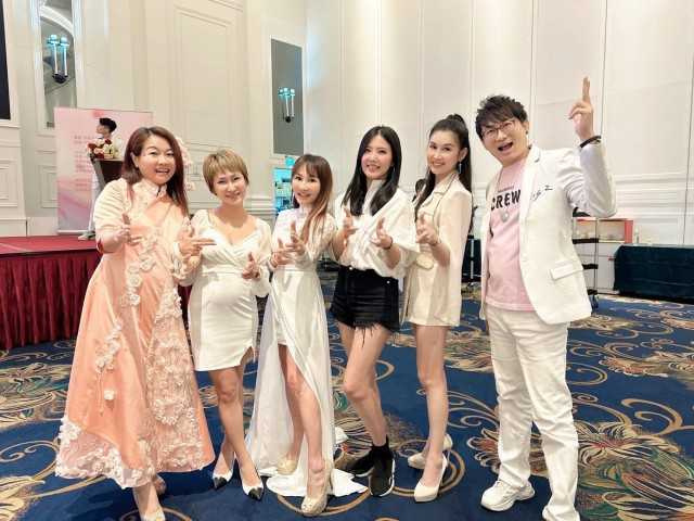 CONY（左起）、關關、 王宥忻、翁承旭、葉華、艾軒。（圖／愛啪啪IPAPA提供）