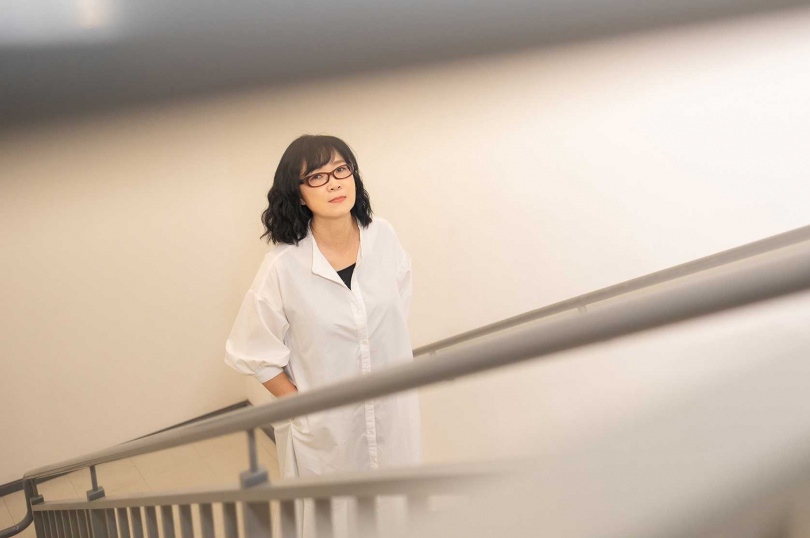 雷光夏被母親留下的手稿感動。（圖／聲音紡織提供）