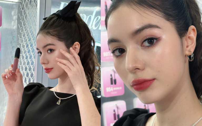 M·A·C 輕親雲霧唇頰慕斯#959暖萌泰迪／1,180元（圖／廖怡婷 攝）