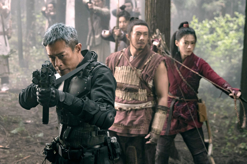 張繼聰在《尋秦記》飾演古天樂的乾兒子。（圖／華映）