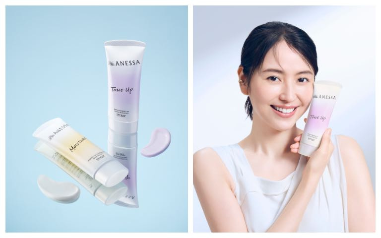 ANESSA 安耐曬 美肌保濕防曬/潤色防曬水凝乳 兩款SPF50+ PA++++ 90g / 850元（圖／品牌提供）
