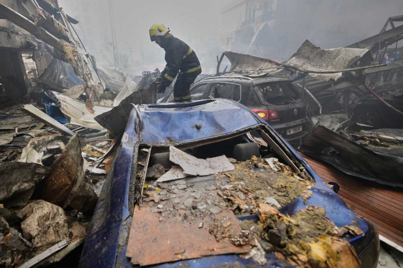 黎巴嫩已超過百人死亡。。（圖／達志／美聯社）