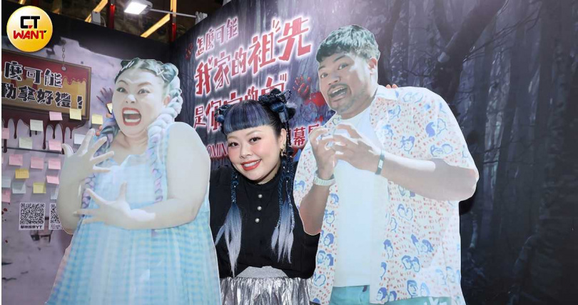 渡邊直美排練音樂劇瘦了20公斤，比之前來台拍電影還瘦的一大圈。（圖／楊澍攝）