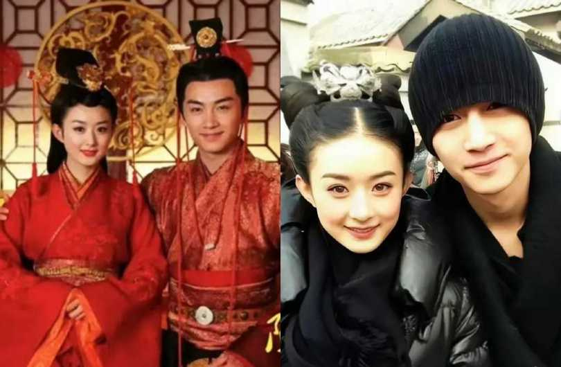 男星陳曉與女星趙麗穎昔日因拍戲結緣，一度傳出兩人交往。（圖／翻攝自微博）