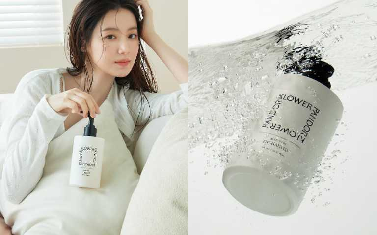 舒華推薦也是門市銷售NO.1。荒野玫瑰香水嫩白沐浴露 480ml／580元（圖／品牌提供）