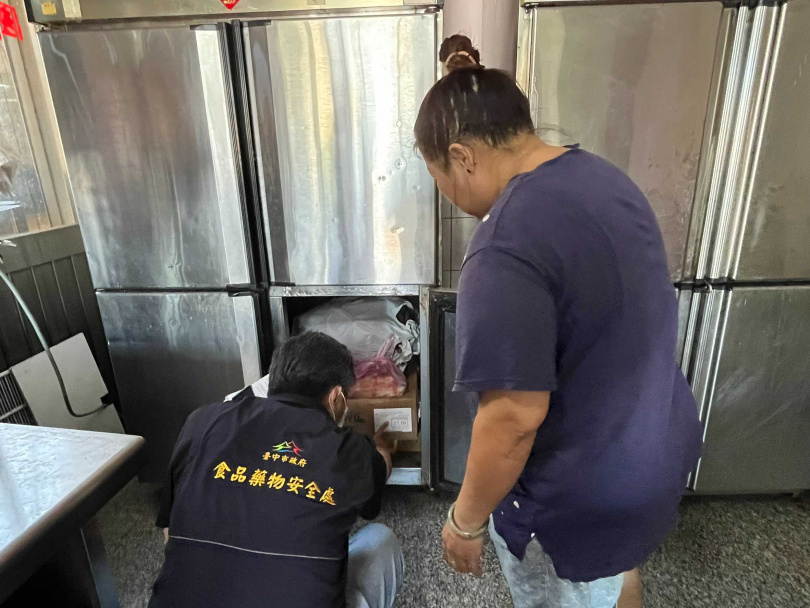 中市府採檢案主住家全陰性，周邊東南亞餐飲店稽查無違規。（圖／台中市政府提供）