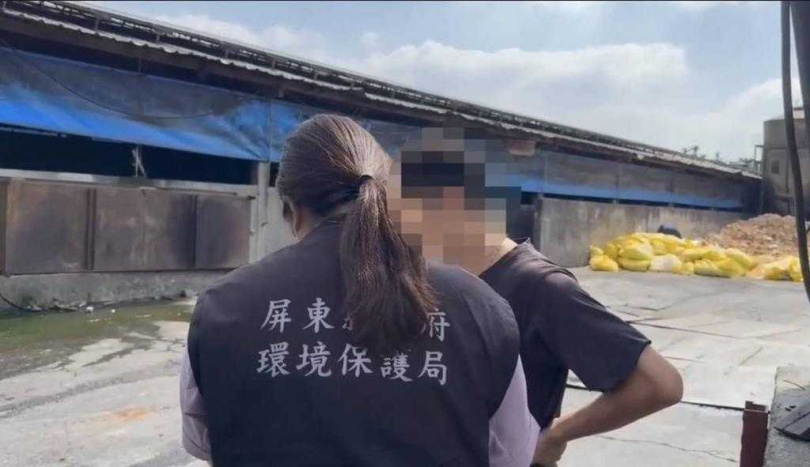 據屏東環保局統計，從廚餘禁令生效後至今，計有2家清運廚餘業者、5家如屠宰場的產源業者違規，預計將一共開罰6萬6000元。（圖／屏縣府提供）