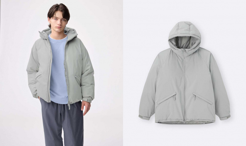 WARM PADDED夾層連帽外套／新價格：1,290元（圖／品牌提供）