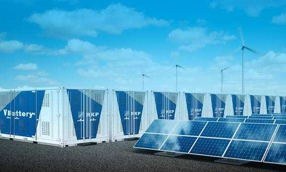 大連「融科儲能」發展的全釩液流電池,是最穩定與安全的大型固定除能設備。(圖/融科儲能提供)