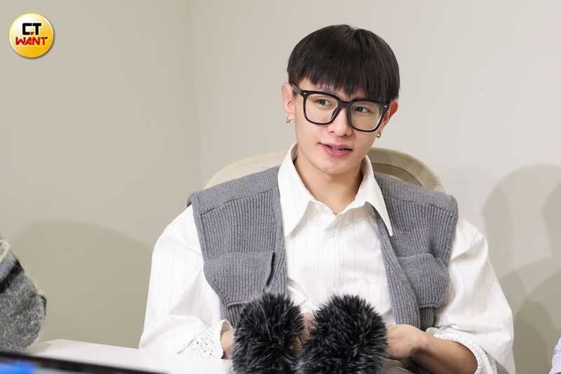 對於網路攻擊，孟維希望酸民能有創意一點的言論。（圖／林士傑攝）