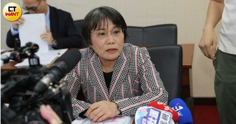 內政部長劉世芳(圖)喊出加強防治罷免前暴力衝突。(圖/黃鵬杰攝)