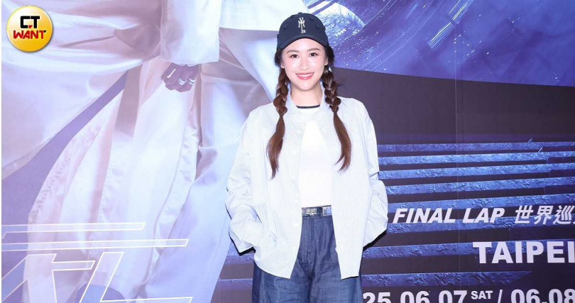 吳姍儒因在《小姐不熙娣》節目中踩踏戲劇《折腰》中國男星劉宇寧照片遭炎上。（圖／焦正德攝）