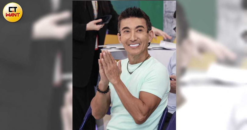 潘若迪表示，沈玉琳持續接受治療，狀態與心情都很樂觀。（圖／常朝貴攝）