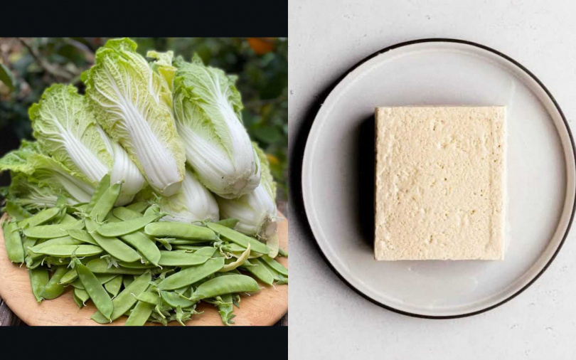 很多人煮泡麵都加蛋甚至起司片？以後別忘了也要加些原型食物啊。（圖／取自ingeslittlegarden IG、asiangroceryng IG）