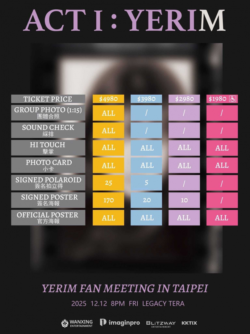  凡購票者都可以Yeri擊掌。（圖／萬星提供）