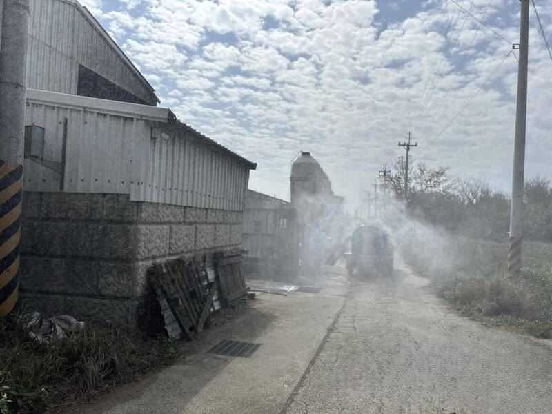 畜牧場完成清消後，相關單位訪視周邊4場養豬場，未發現異常。