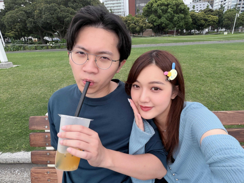 多米多羅與芝芝情變。(圖/翻攝IG/@chloe_0917)