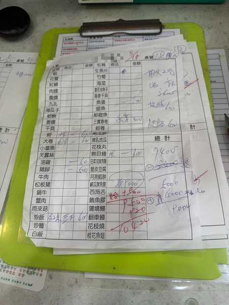 店家公布菜單和價格。（圖／翻攝自爆料公社）