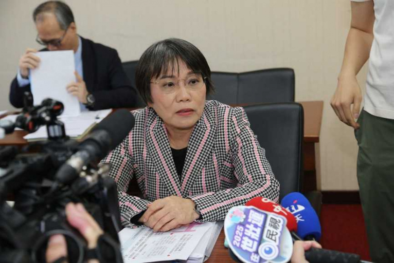 內政部長劉世芳（圖）認為台中國家歌劇院士避難建築的指標場域。（圖／黃鵬杰攝）