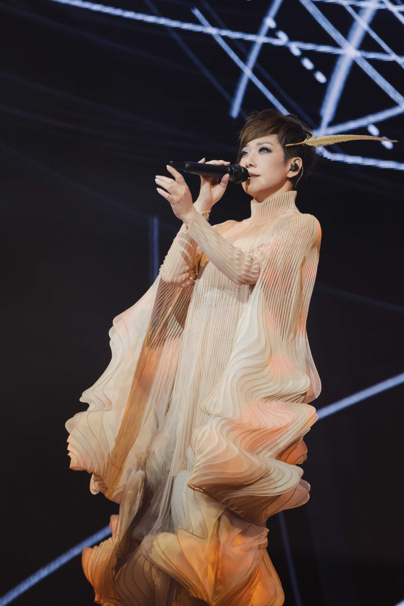 林憶蓮被粉絲打動，多唱了安可曲。（圖／索尼音樂提供）