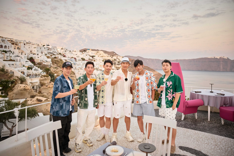 周杰倫與好友們到各地旅遊。(圖/杰威爾音樂提供)