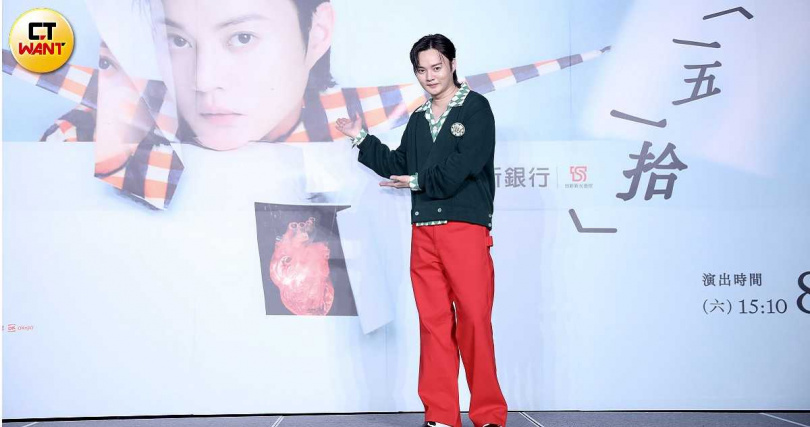 許富凱已經開始積極鍛鍊瘦身。（圖／侯世駿攝）