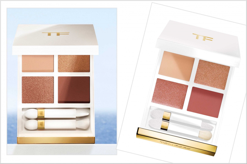 TOM FORD 太陽親吻高級訂製四格眼影 #01 BRONZE ISLE/3,700元。（圖／品牌提供）