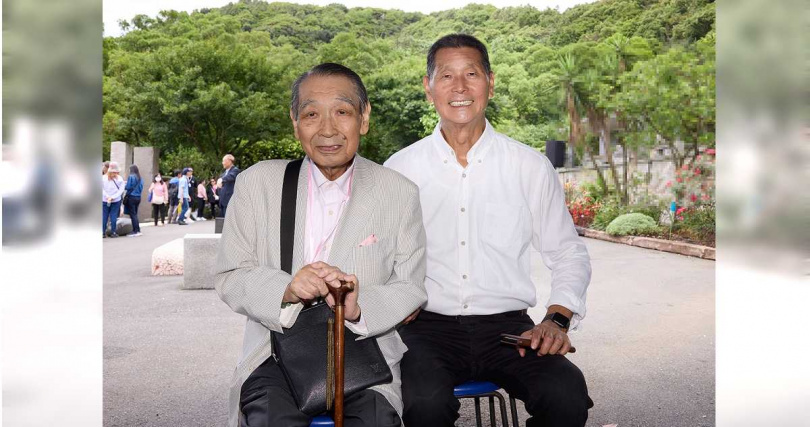 鄧麗君離世30周年，當年鄧麗君在日本的經紀人舟木稔（左）特別專程飛來台灣參與追思。（圖／鄧麗君文教基金會提供）