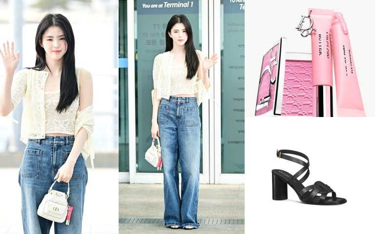 Dior 粉漾果凍唇蜜 10ml / 1,400元 、Dior D-Club 高跟涼鞋 /33,000元(圖/品牌提供)