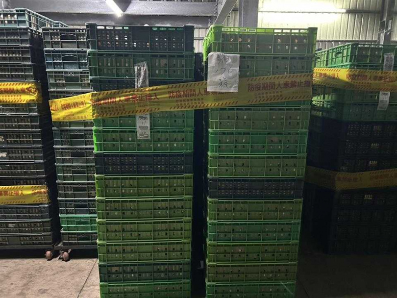 彰化縣文雅畜牧場被驗出雞蛋殘留芬普尼。(圖/彰化縣政府動物防疫所提供)