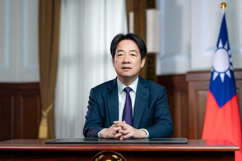 美國對等關稅引發市場恐慌，總統賴清德發表談話，提出5項策略應變，強調不採報復性關稅，呼籲台美朝「零關稅」討論，共迎台美繁榮（圖／總統府提供）