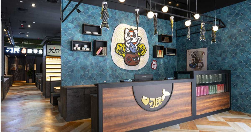 刁民酸菜魚高雄富裕店可容納122人。（圖／刁民酸菜魚提供）