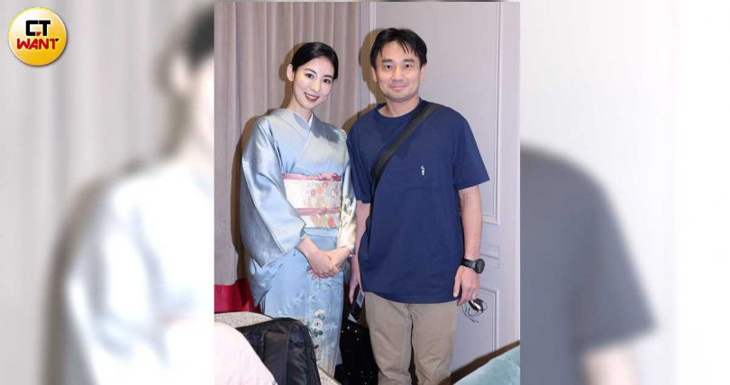大久保麻梨子與老公一起經營YT頻道已四年。(圖/焦正德攝)