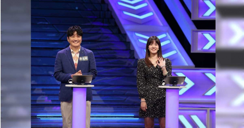 李志希（左）帶女兒Vivian上節目。（圖／公視提供）