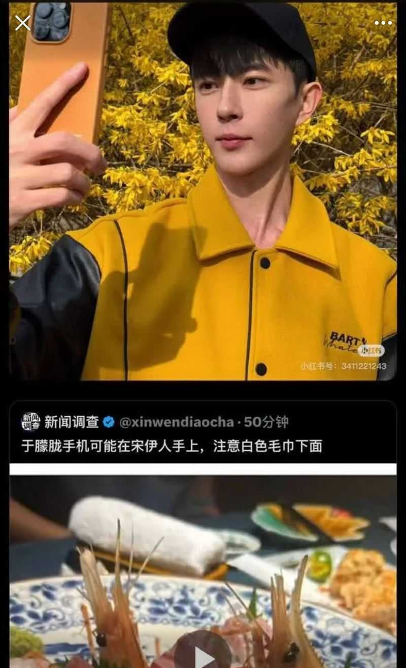 于朦朧的死被懷疑與宋伊人脫不了關係。（圖／翻攝自微博）