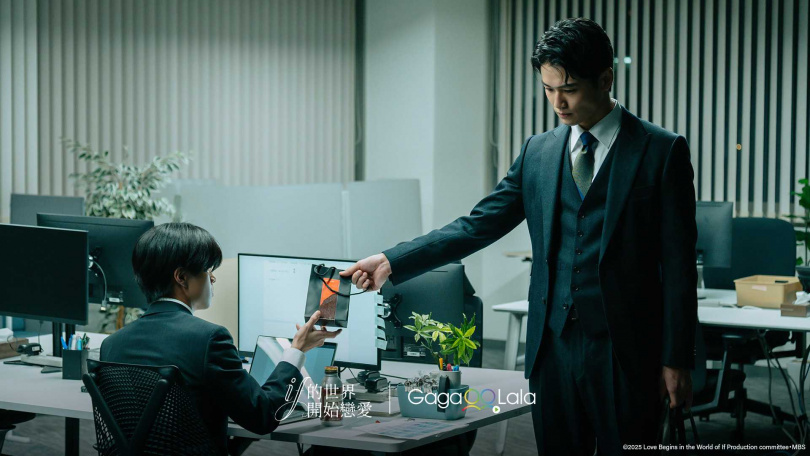 醍醐虎汰朗與中川大輔在劇中詮釋了「自卑」與「光芒」的對比。(圖/GagaOOLala)