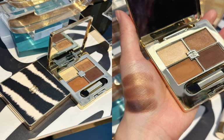 Sisley 植物光燦高訂四色眼影 裸光之境7.2g／3,950元（圖／廖怡婷 攝）