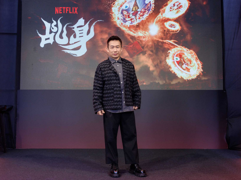 郭子乾被柯震東打到噴血。（圖／Netflix提供）