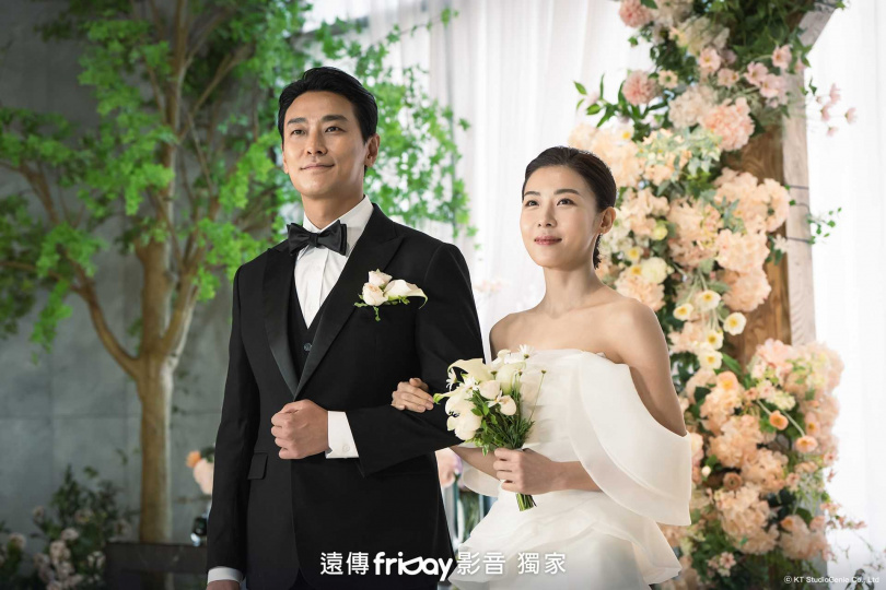 朱智勛、河智苑在劇中飾演夫妻，有激烈爭執戲碼。（圖／friDay影音提供）